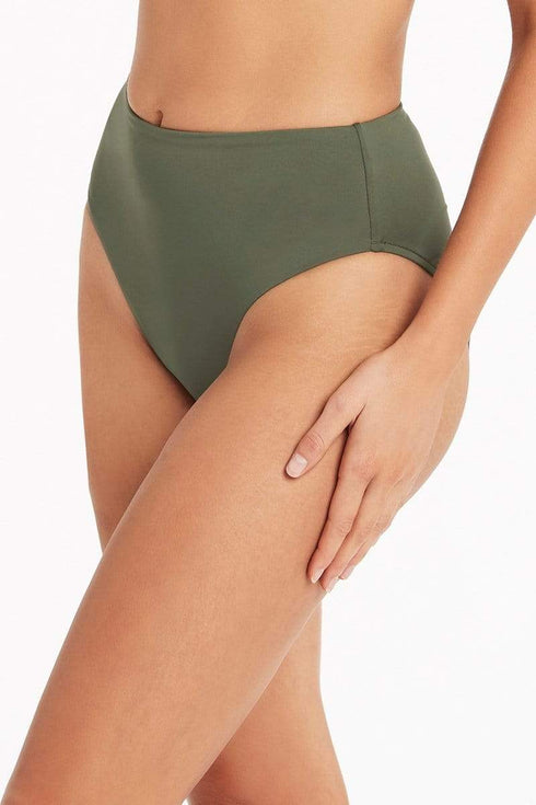 Sea Level Essentials Retro High Waist Pant